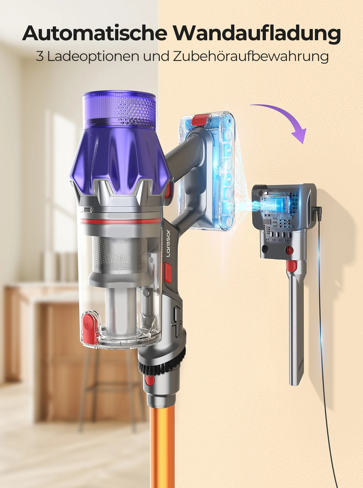 Smart Handheld Vacuum for Effortless Cleaning