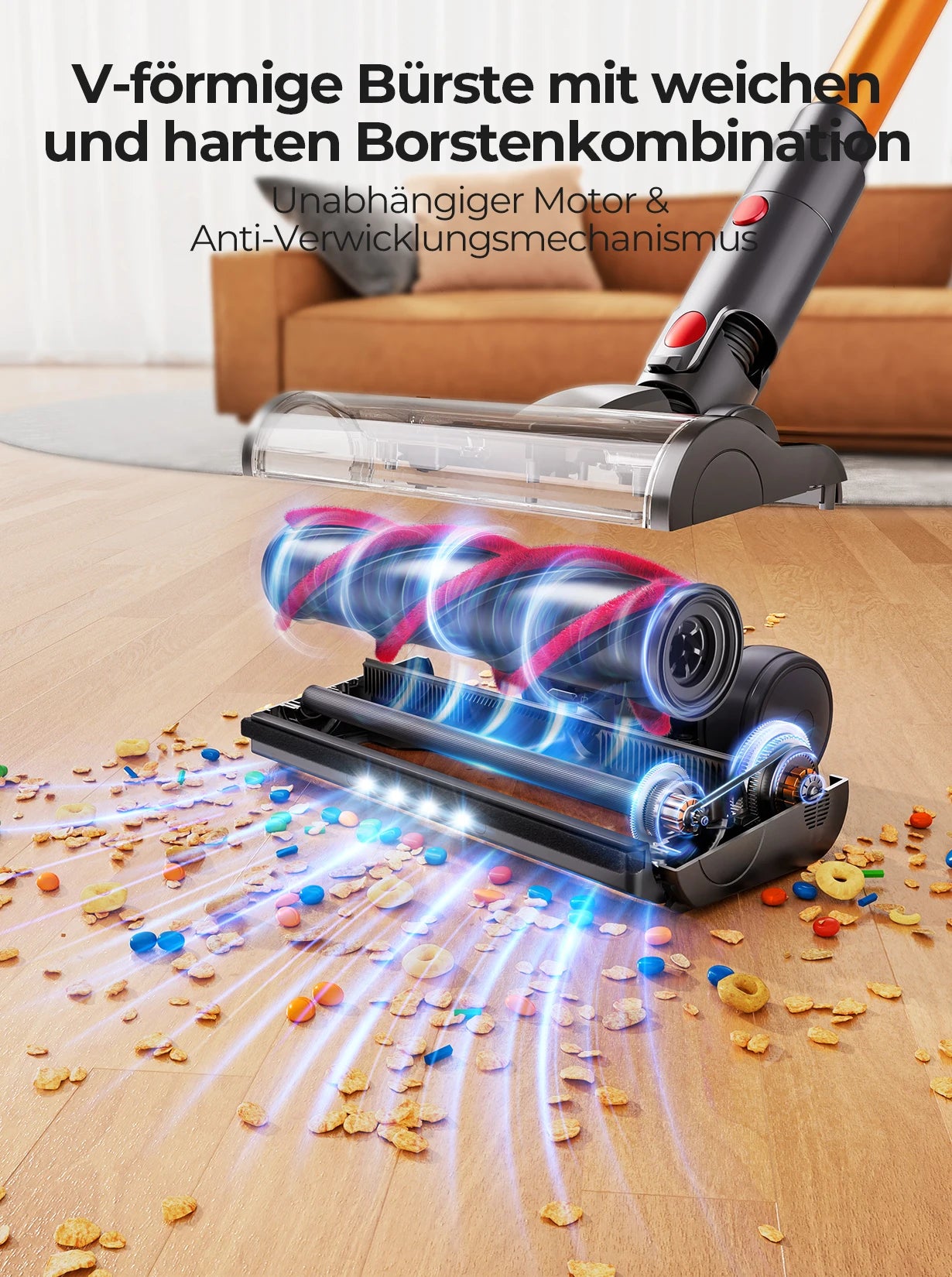 Smart Handheld Vacuum for Effortless Cleaning